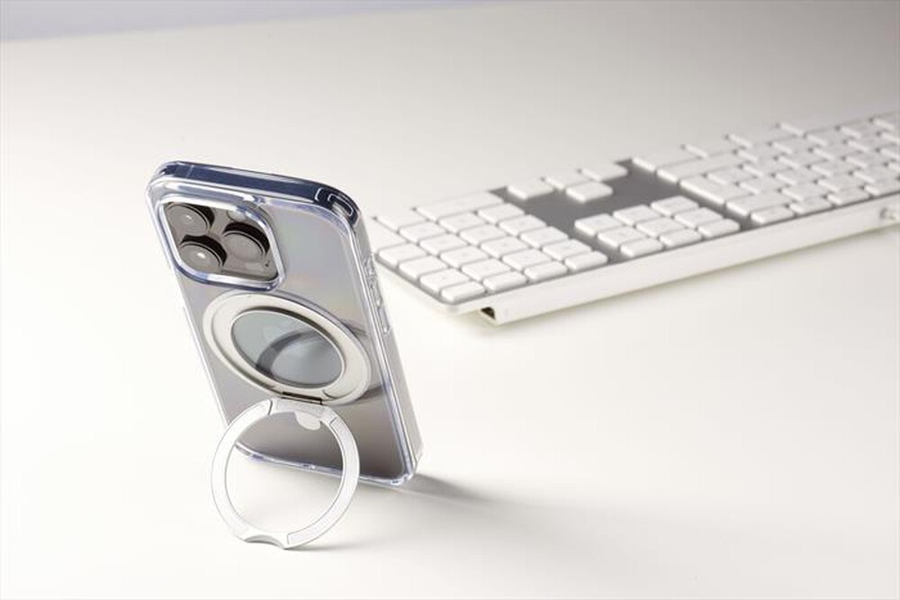 "CELLULARLINE - Cover SPIN MAG per iPhone 16 Pro-Transparent"