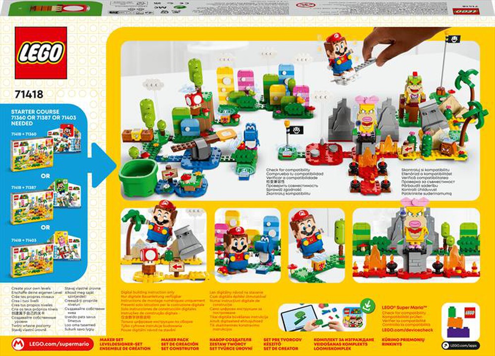 Immagine del prodotto LEGO - SUPER MARIO TOOLBOX CREATIVA - 71418