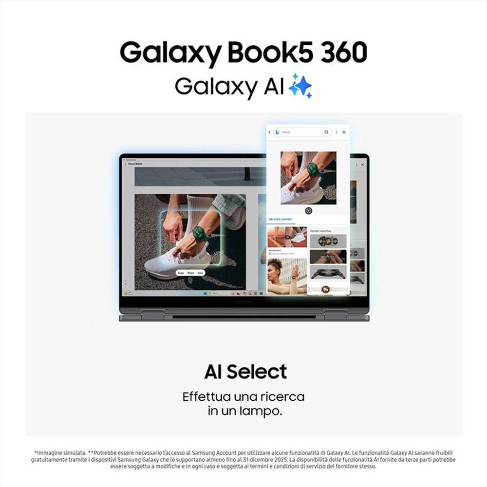Immagine del prodotto SAMSUNG - GALAXY BOOK5 360-Gray