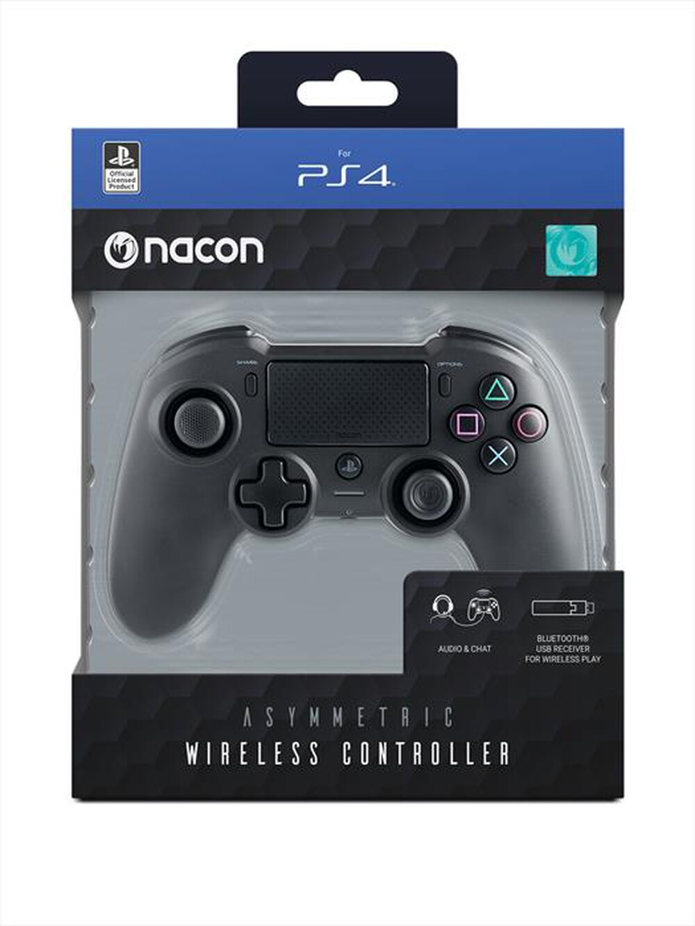 "NACON - PS4 PAD WIRELESS NACON-NERO"