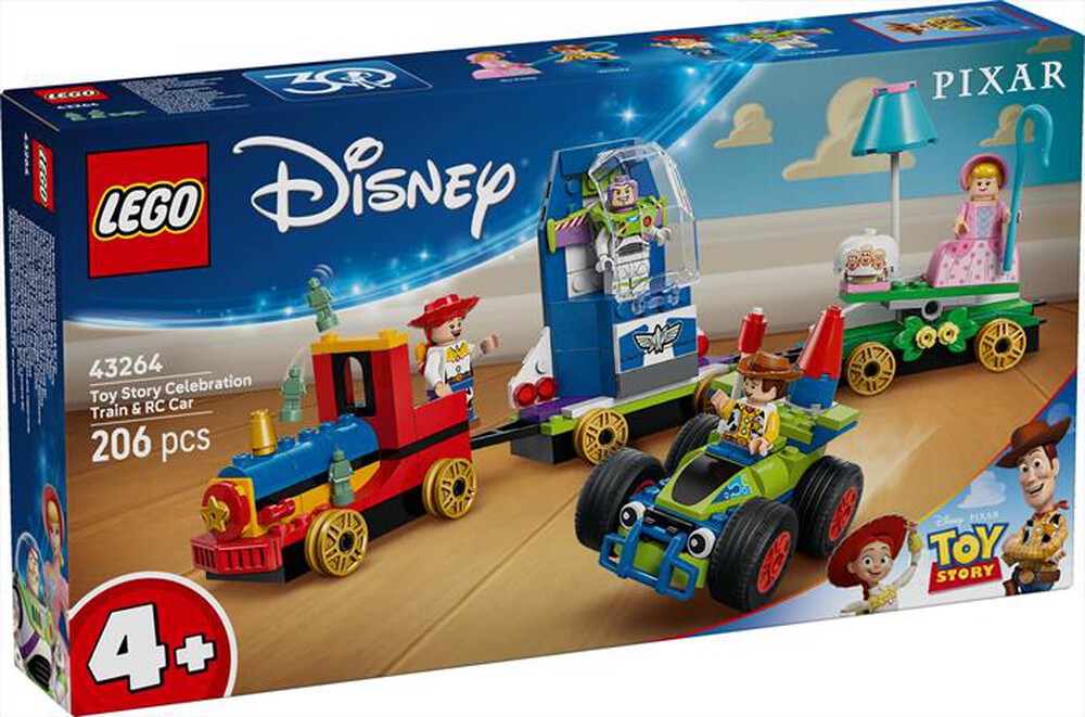 Immagine del prodotto LEGO - DISNEY Pixar Toy Story: Treno e Auto RC 43264