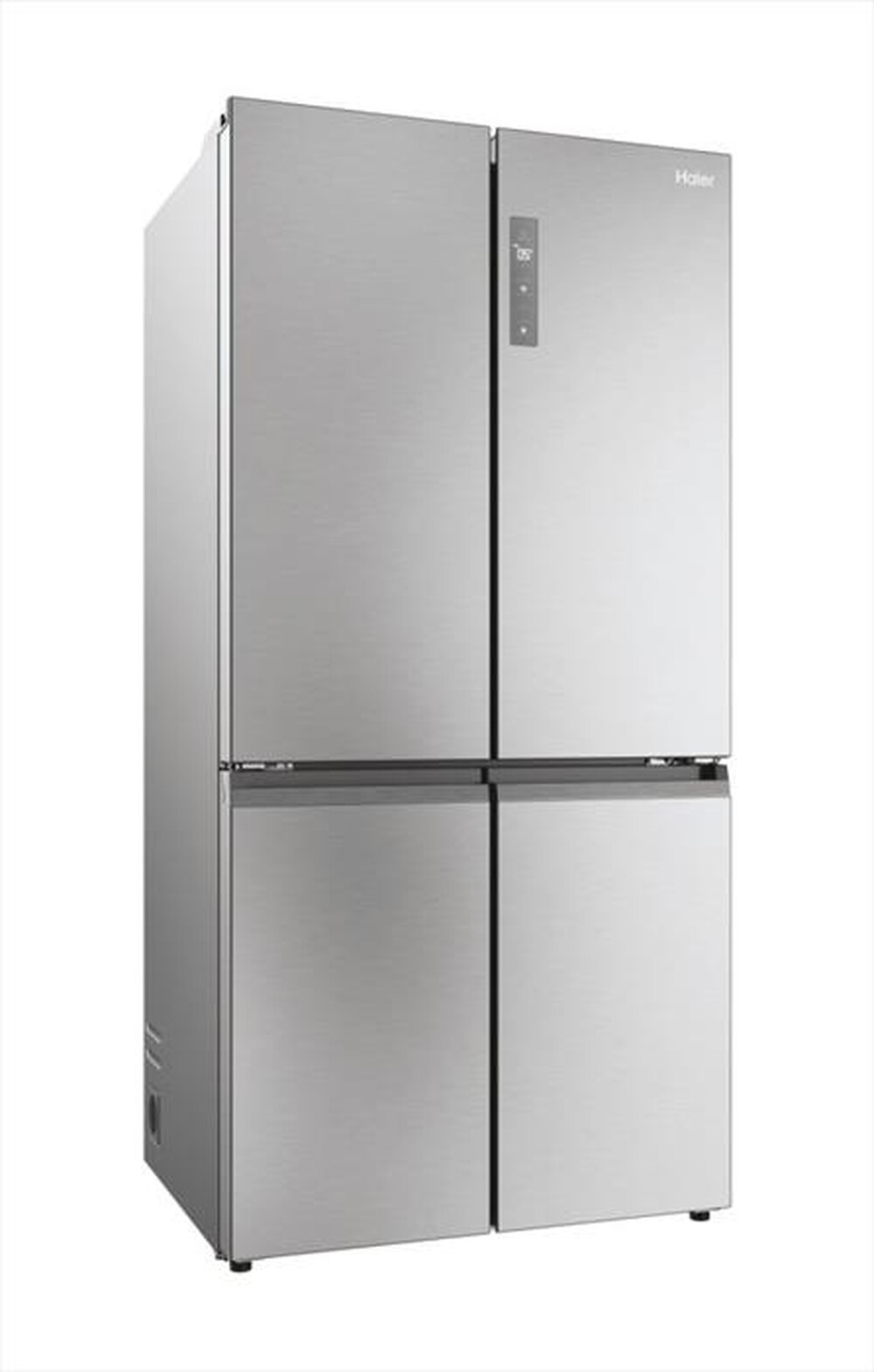 "HAIER - Frigorifero 4 porte HCR79F19ENMM Classe E 646 lt-Platino, Acciaio inossidabile"