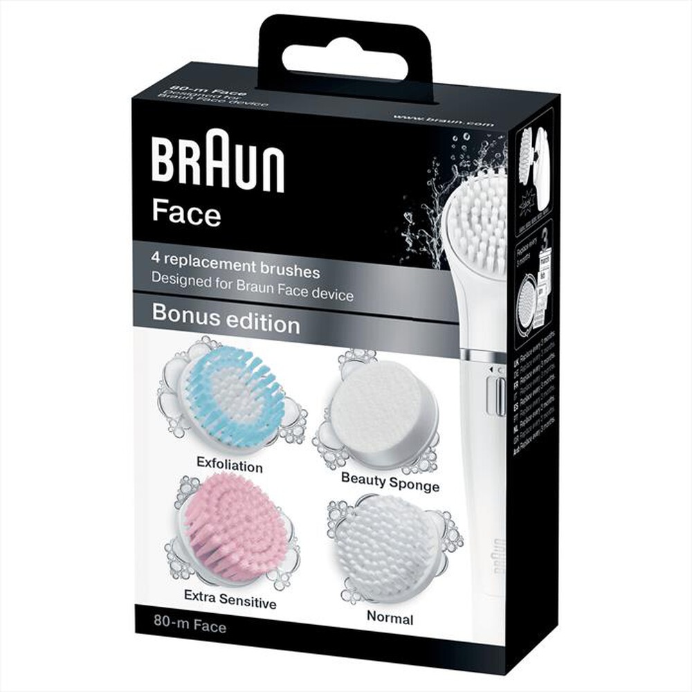 "BRAUN - FACE 80-M-Bianco"