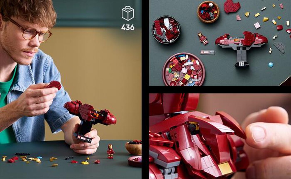 "LEGO - MARVEL Busto di Iron Man MK4 - 76327"