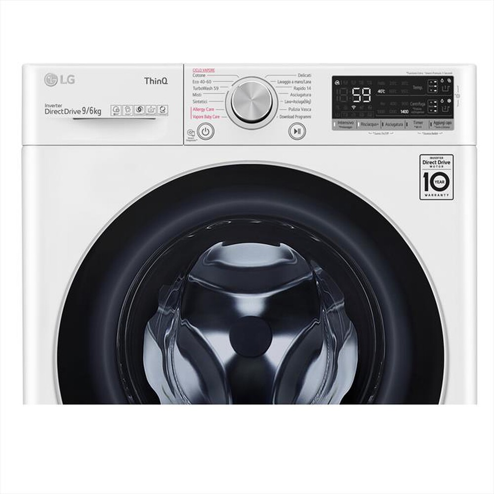 Immagine del prodotto LG - Lavasciuga F4DV509H1EA 9/6 Kg Classe B