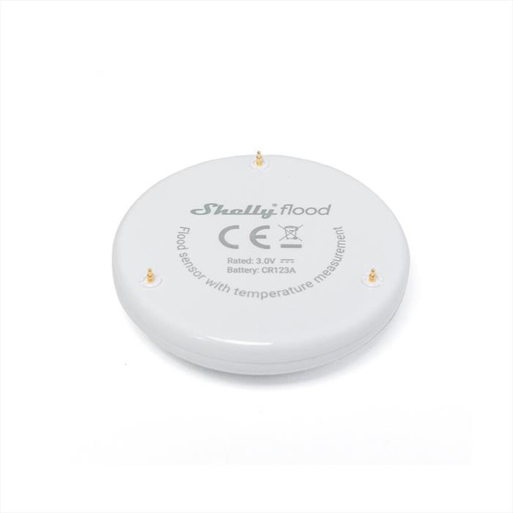 "SHELLY - Dispositivo per perdita liquida WiFi FLOOD-White"