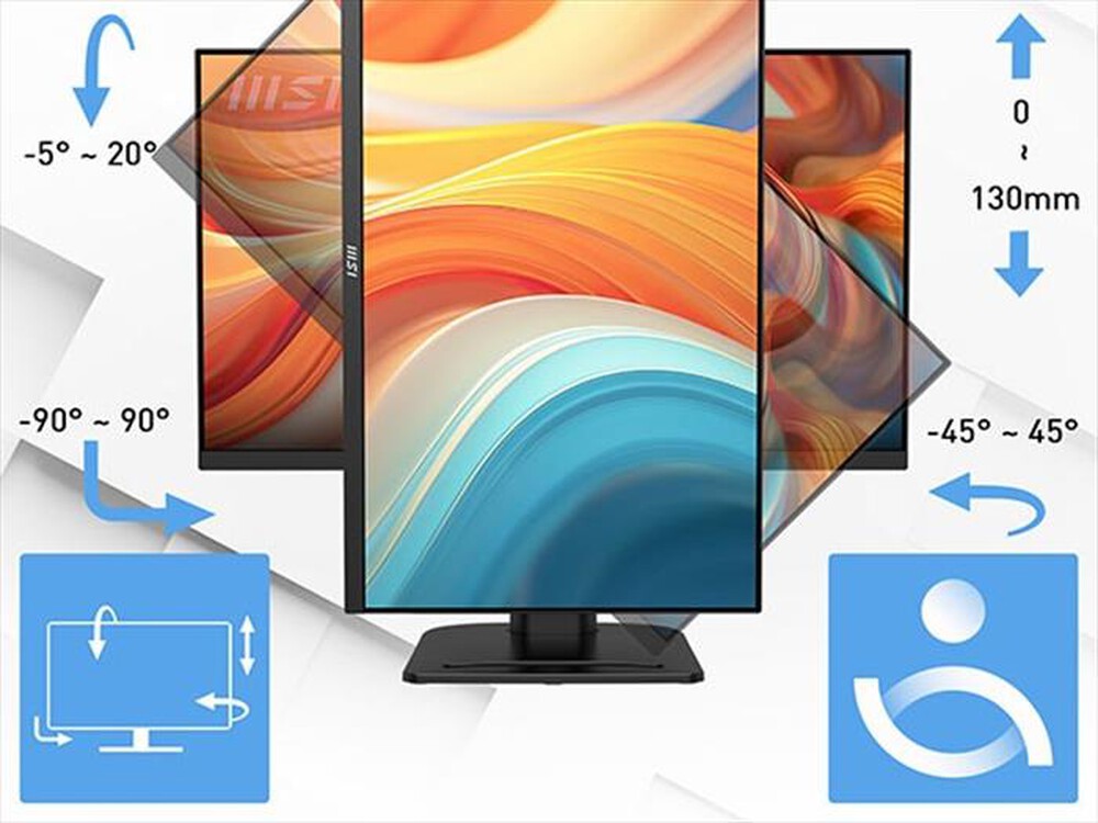 Immagine del prodotto MSI - Monitor LED 27" PRO MP273Q E14-Nero