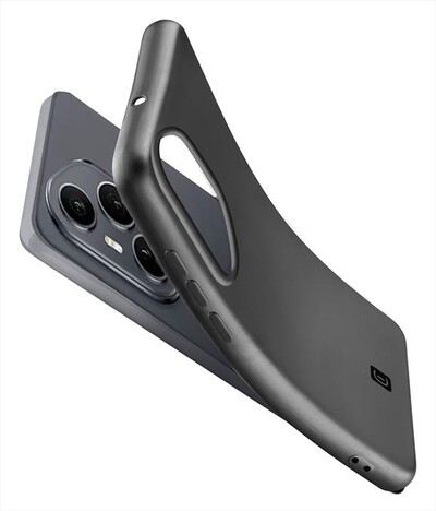 CELLULARLINE - Custodia flessibile in gomma MOOD per HONOR 400 PR-Nero