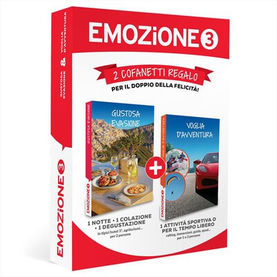 EMOZIONE 3 - BI-PACK:GUSTOSA EVASIONE+VOGLIA D'AVVENTURA