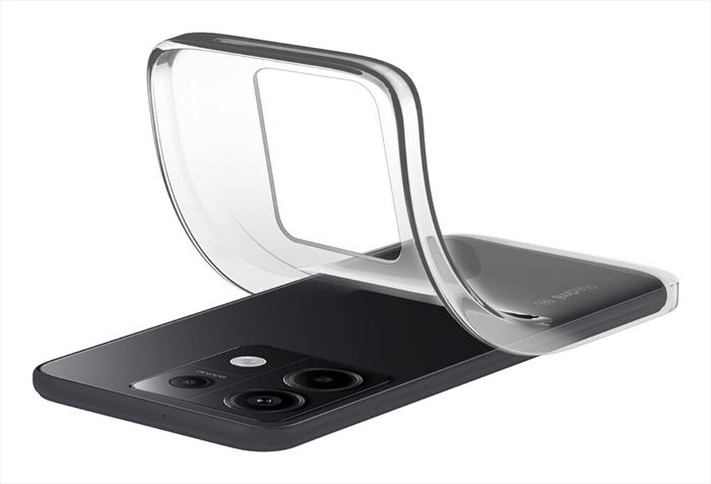 "CELLULARLINE - Custodia Back SOFTXIAREN13PT Redmi Note 13 Pro 5G-Trasparente"