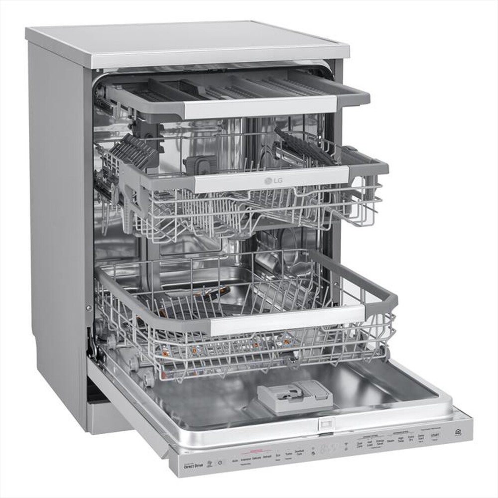 "LG - Lavastoviglie DF425HSS Classe D 14 coperti-Noble Steel"