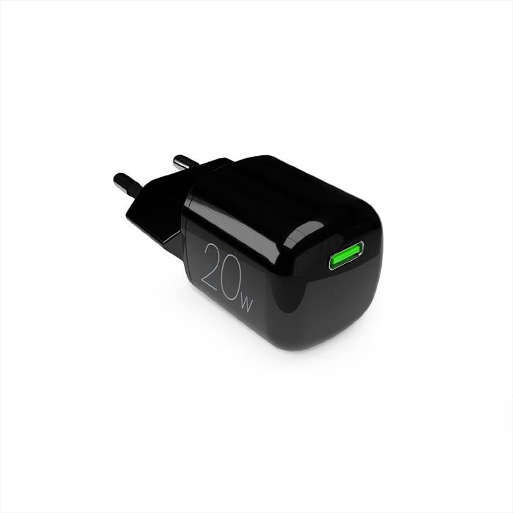 "PURO - Caricabatterie parete MiniPro PUFCMTCUSBC20WGBLK-Nero"