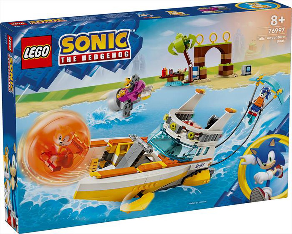Immagine del prodotto LEGO - SONIC L&rsquo;aeroscafo delle avventure di Tails 76997