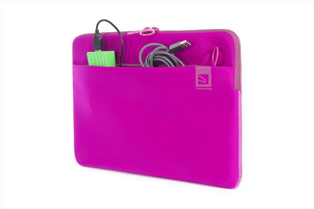 "TUCANO - Custodia in neoprene per MacBook Pro 15\" Late 2016-Fucsia"