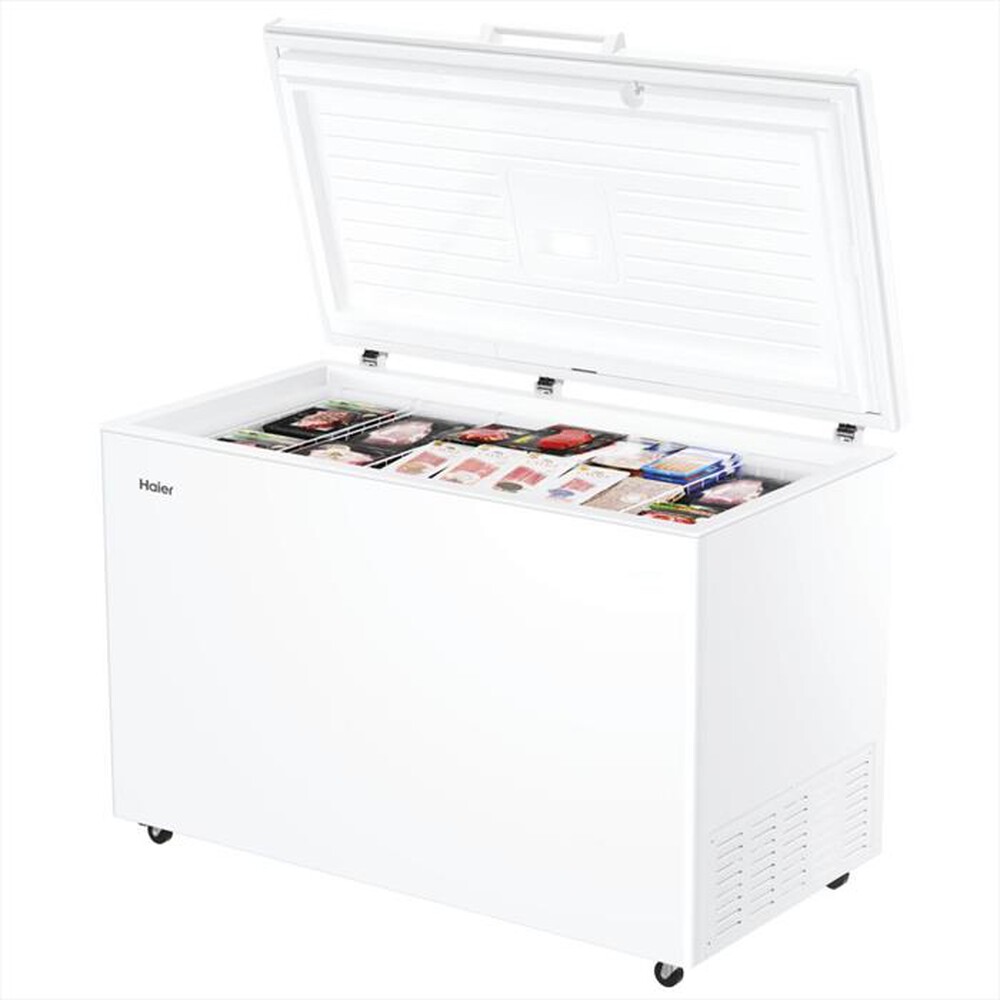 "HAIER - Congelatore orizzontale HCE420E Classe E 418 lt-Bianco"