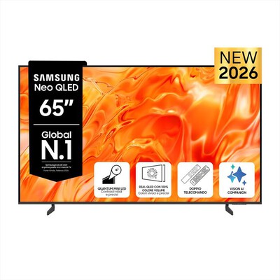 SAMSUNG - Smart TV Mini LED UHD 4K 65" QE65QN70HAUXZT-Titan Gray