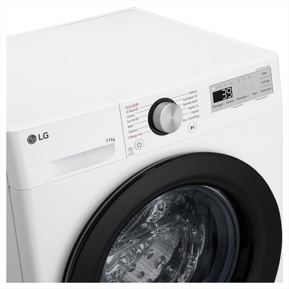 "LG - Lavatrice AI DD P1 F4R3P11NSWB 11kg Classe A-Bianco"