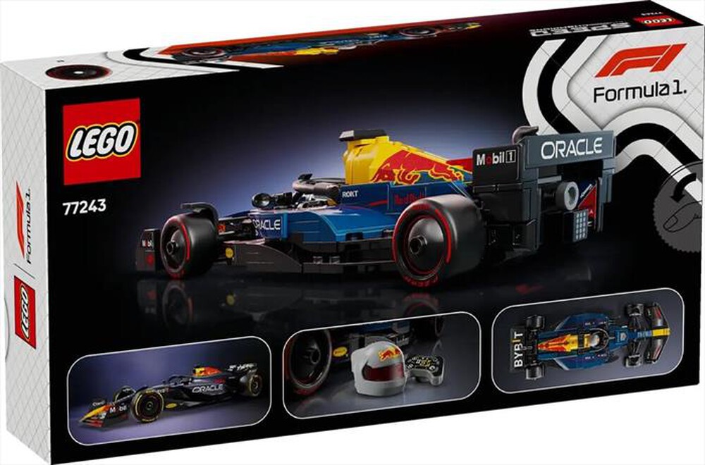 "LEGO - SPEED Auto da corsa F1 Oracle Red Bull - 77243-Trasparente"