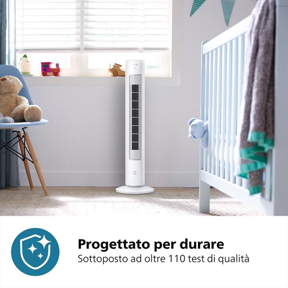 Immagine del prodotto PHILIPS - Ventilatore a torre SERIE 5000 CX5535/00-Bianco