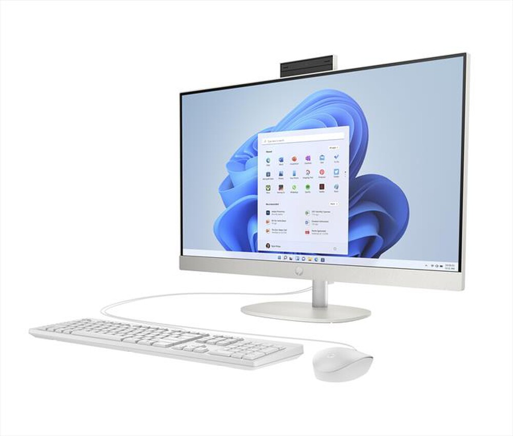 "HP - Desktop ALL-IN-ONE 27-CR1000NL-Shell White"
