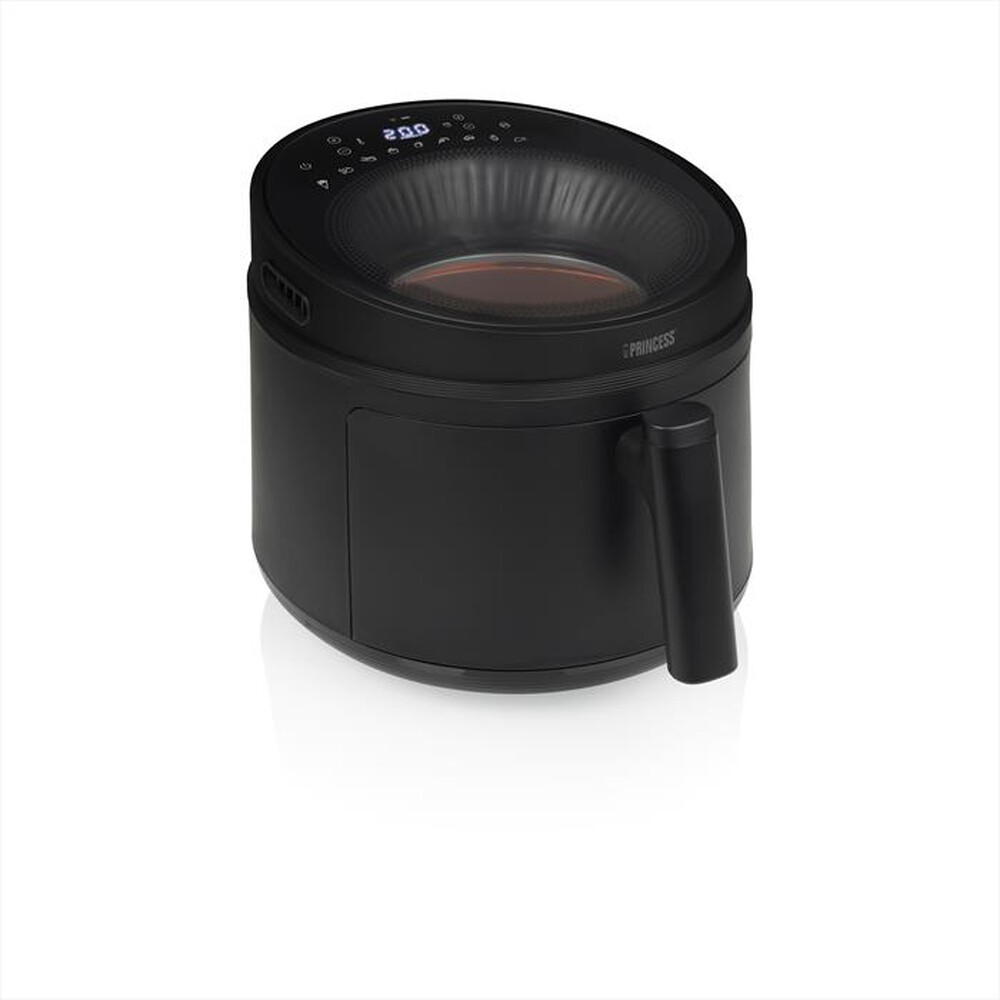 "PRINCESS - Friggitrice ad aria CYCLONIC VISION AIRFRYER 5 L-Nero / Plastica"