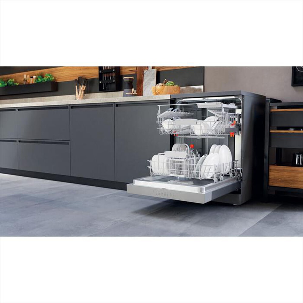 Immagine del prodotto HOTPOINT ARISTON - Lavastoviglie HFC 3C41 CW X Classe C 14 coperti-Acciaio inossidabile