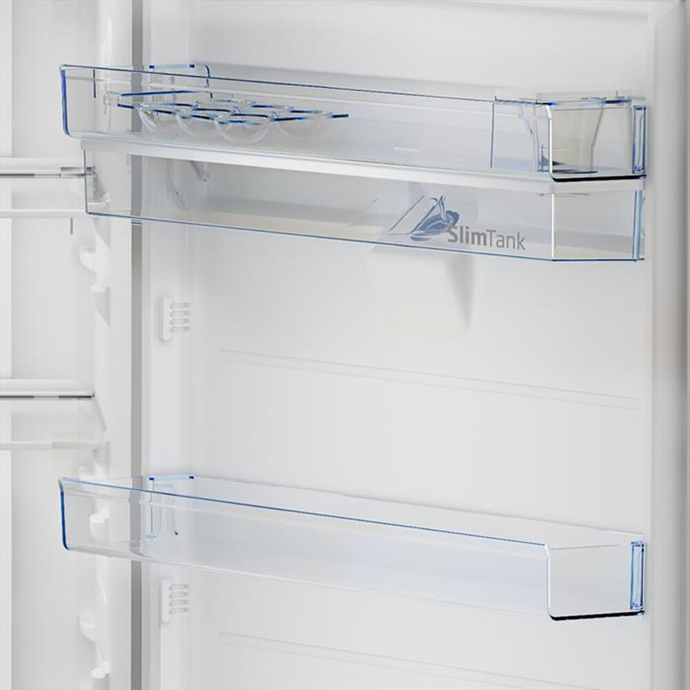 "BEKO - Frigorifero 2 porte RDNE455E40DXBN Classe E 406 lt-Argento"