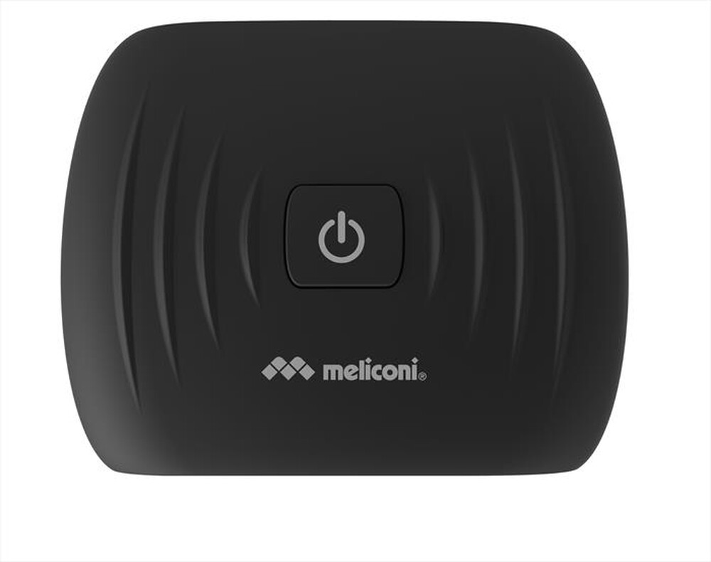 "MELICONI - TRASMETTITORE BT DIGITALE-Plastica, colore nero"