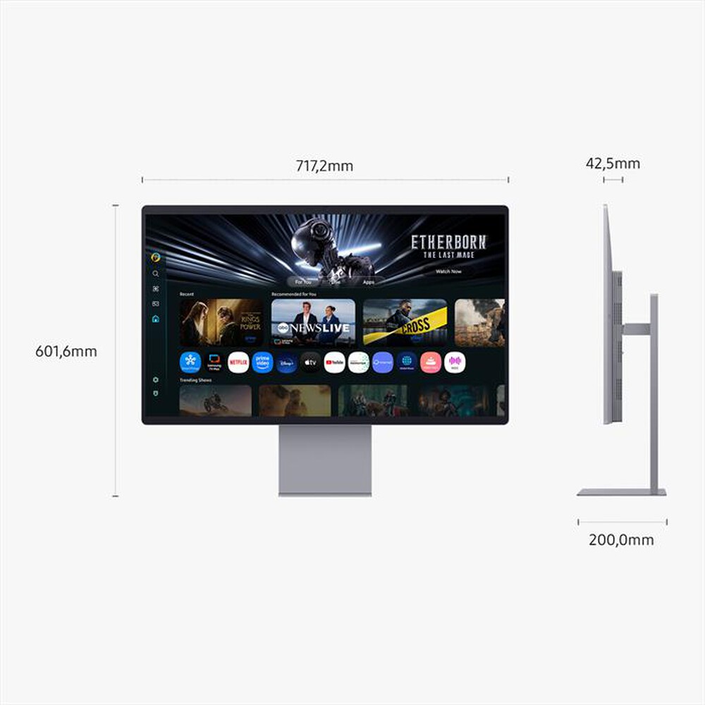 Immagine del prodotto SAMSUNG - Smart Monitor OLED UHD 4K 32" M9 - M90SF