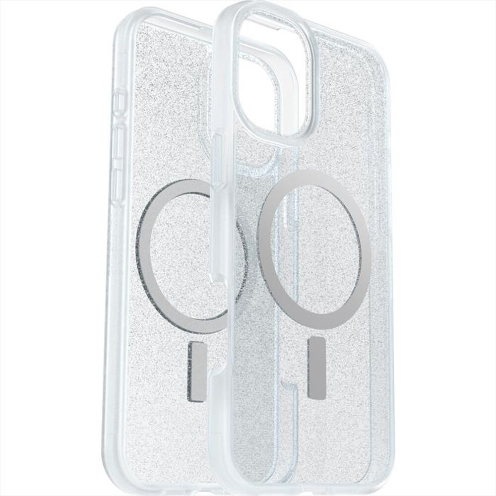"OTTERBOX - REACT MAGSAFE ALMONDJOY CUSTODIA IPHONE 16 PLUS-Trasparente/Glitter"