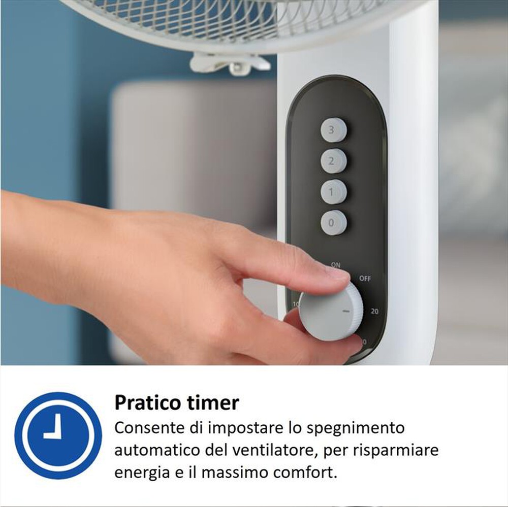 Immagine del prodotto PHILIPS - Ventilatore a piantana SERIE 1000 CX1220/00-Bianco