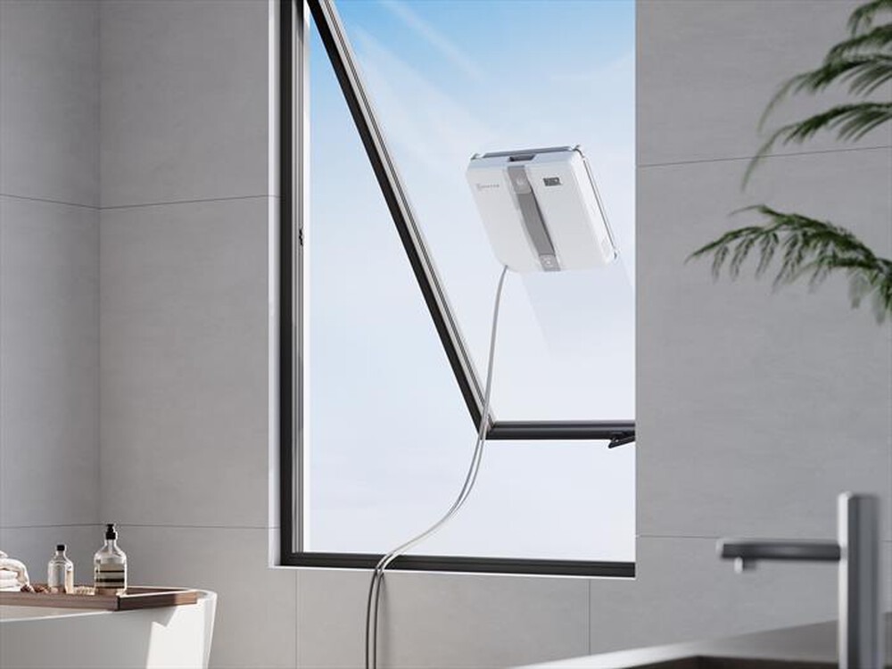 "ECOVACS - Robot lavavetri WINBOT MINI-Grigio, Bianco"