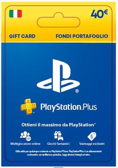 SONY COMPUTER - Wallet Top-up 40€