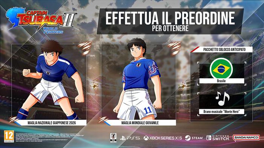 Immagine del prodotto NAMCO - CAPTAIN TSUBASA 2: WORLD FIGHTERS NSW-N/D