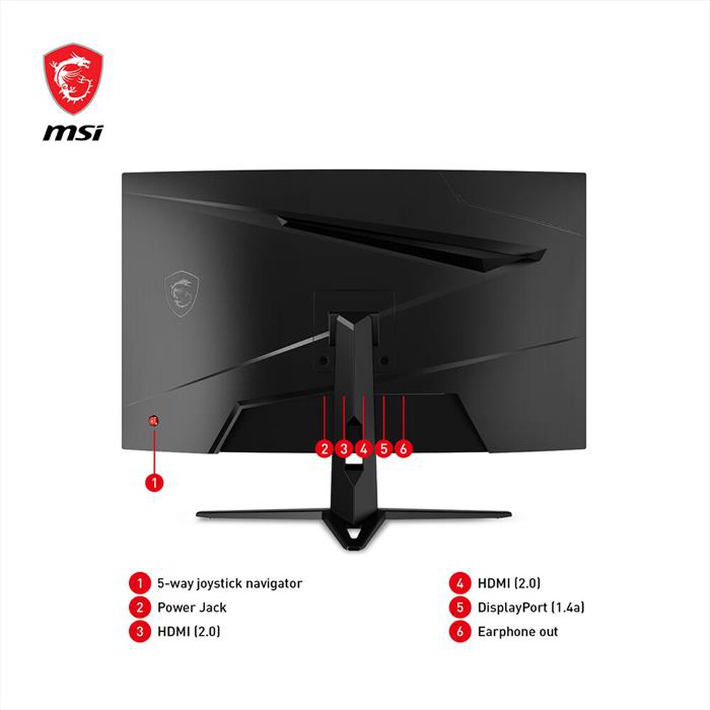 "MSI - Monitor LED 27\" G273CQ"