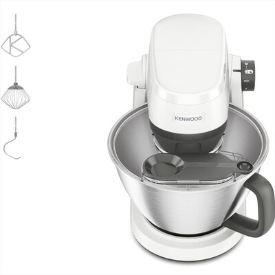KENWOOD. - MULTITASKER Impastatrice planetaria KHC30.000WH-Bianco