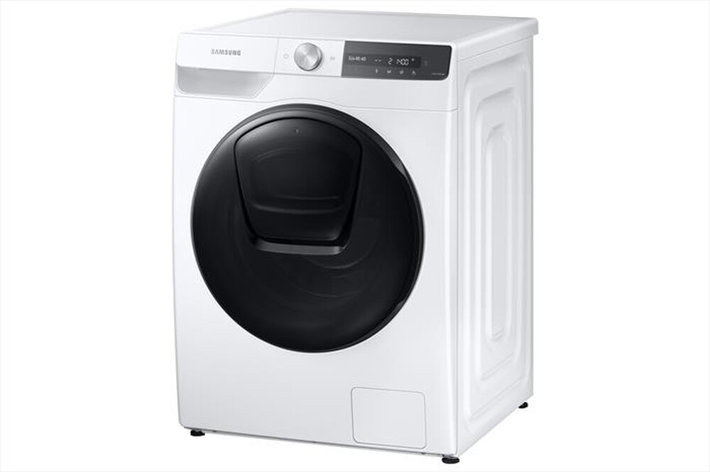"SAMSUNG - Lavatrice WW80T754DBT/S3 ULTRAWASH AI CONTROL 8 Kg-BIANCO CON OBLO' Shiny Black"