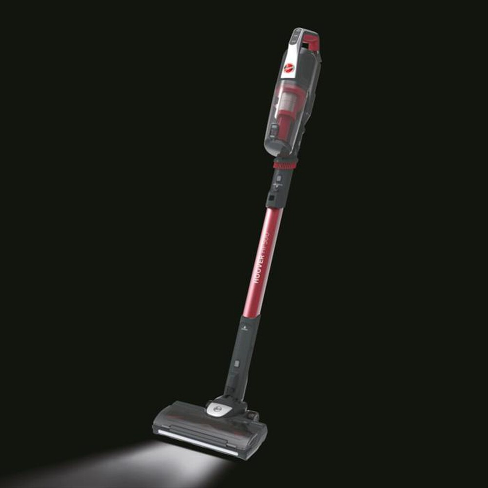 "HOOVER - Aspirapolvere ricaricabile HF522STH-Grigio, Rosso"