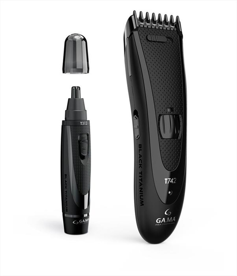 "GA.MA - Regola capelli BLACK TITANIUM T744"