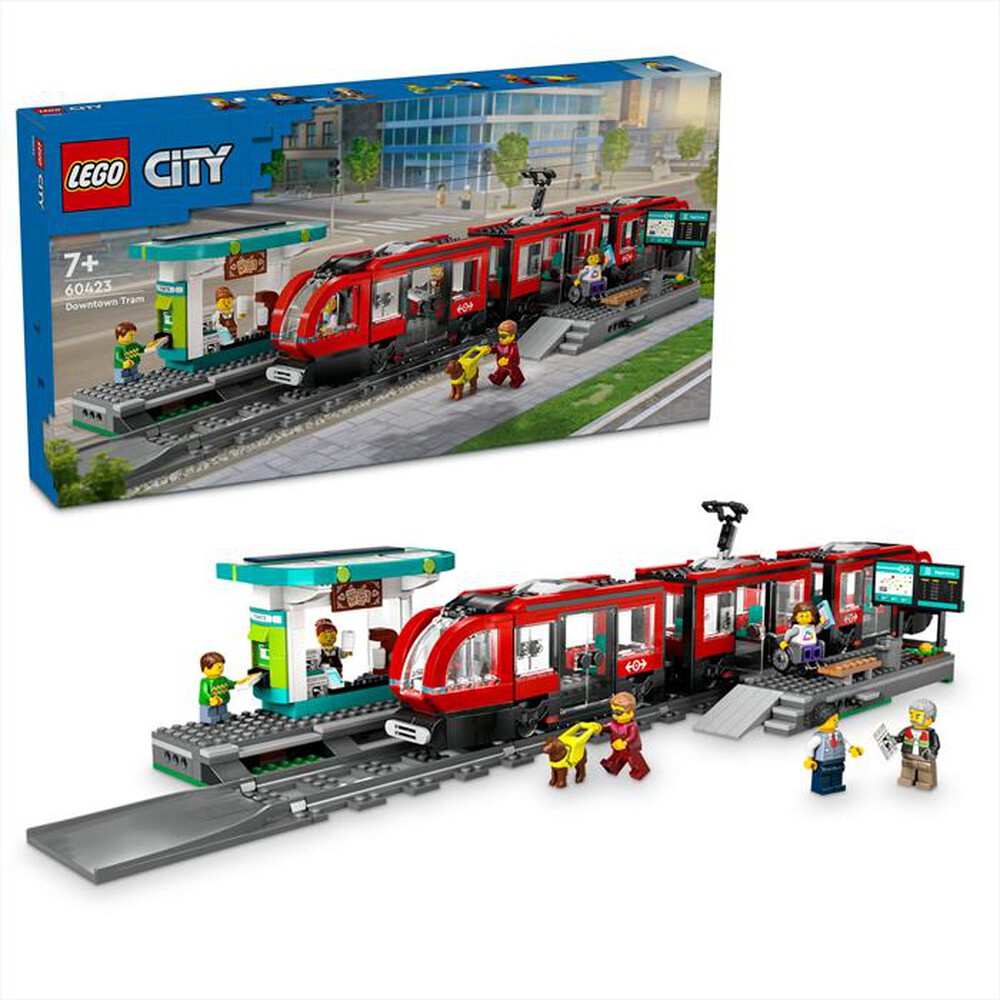 Immagine del prodotto LEGO - CITY TRAINS Tram e fermata del tram 60423