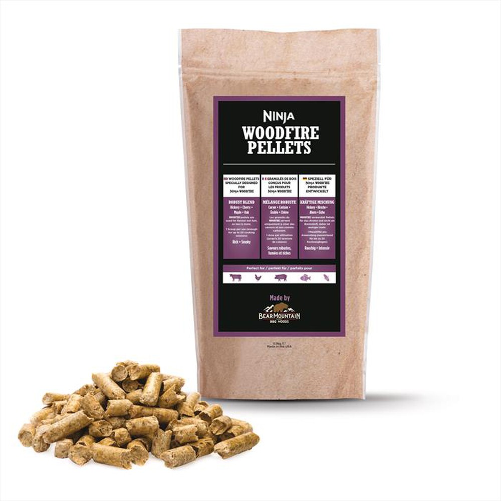 "NINJA - Pellet Woodfire miscela robusta 900 gr-LEGNO"