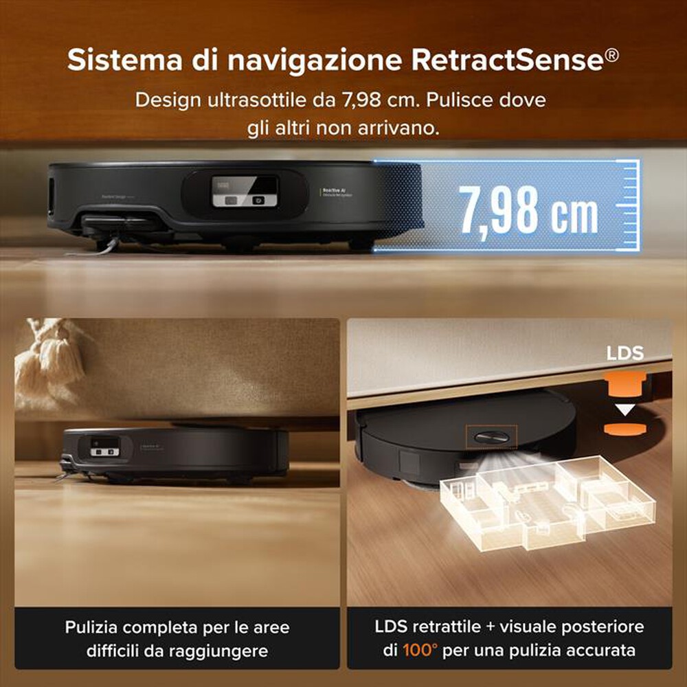 Immagine del prodotto ROBOROCK - Robot Qrevo Curv Edge 2X-nero