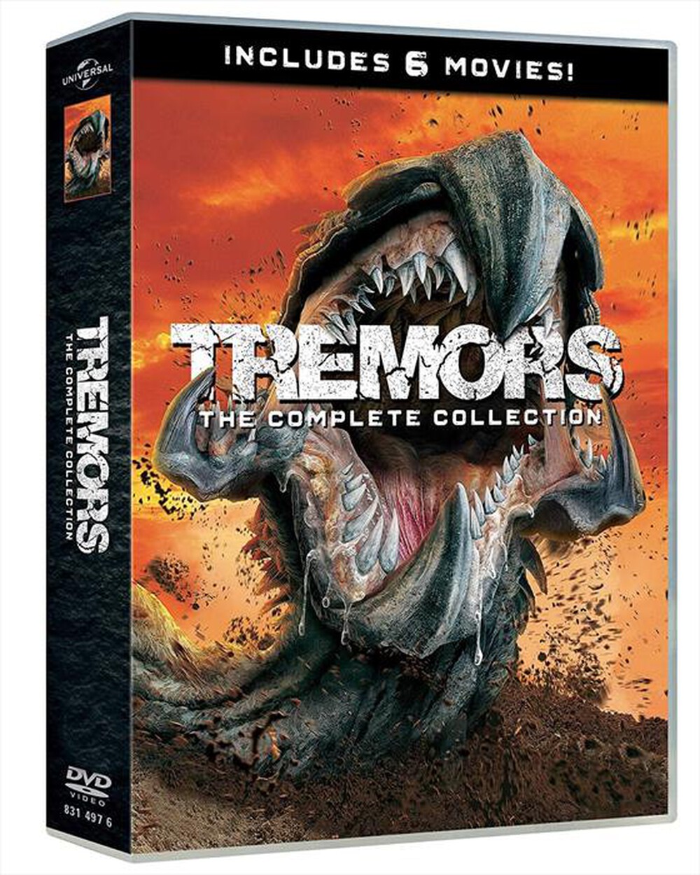 "WARNER HOME VIDEO - Tremors 1-6 Collection (6 Dvd)"