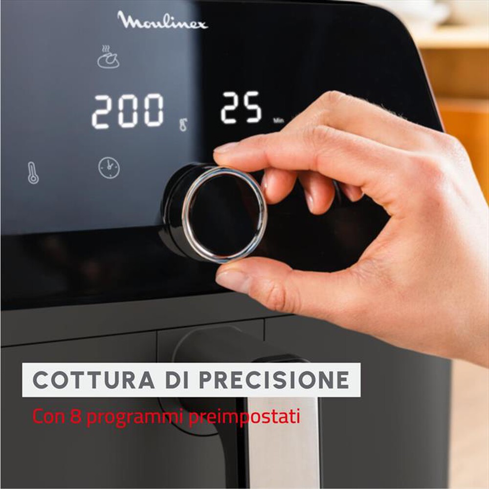 "MOULINEX - Friggitrice ad aria EZ855HF0-Nero"