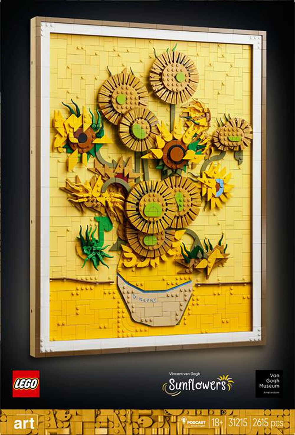 Immagine del prodotto LEGO - ART Vincent van Gogh – Girasoli 31215