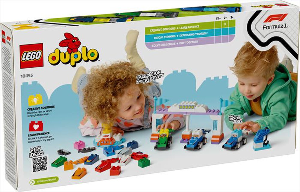 Immagine del prodotto LEGO - DUPLO Town Auto da corsa e piloti Team F1&reg; 10445