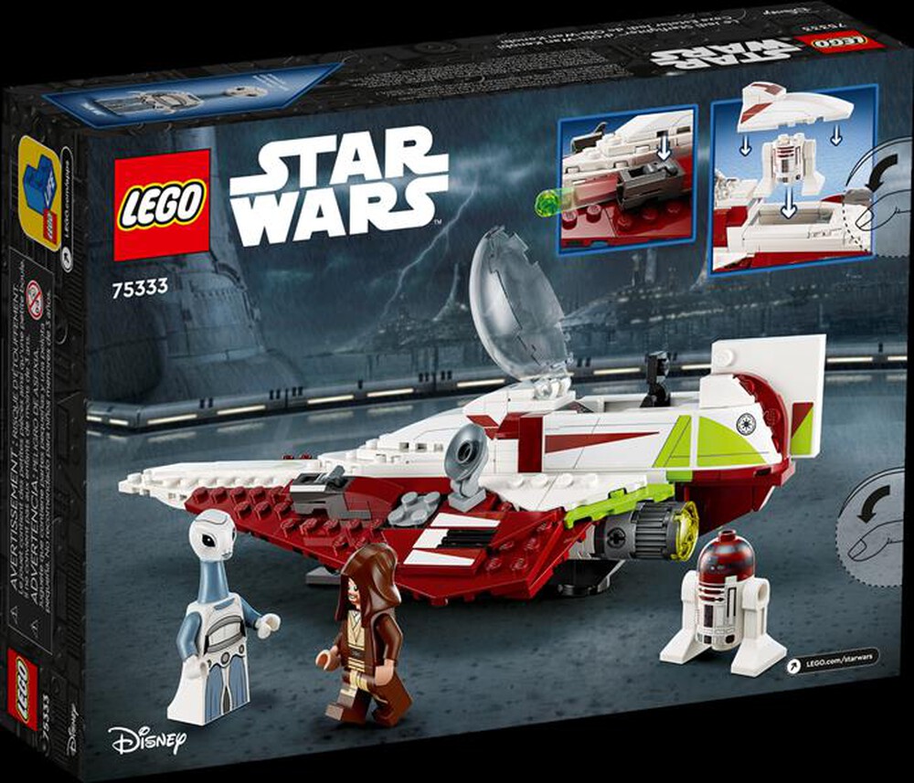 "LEGO - STAR WARS JEDI STARFIGHTER DI OBI-WAN KENOBI-75333"