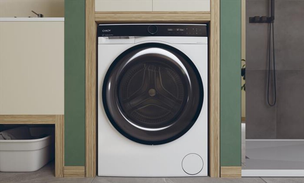 "CANDY - Lavatrice BS 410B10-S 10 Kg Classe A-White"