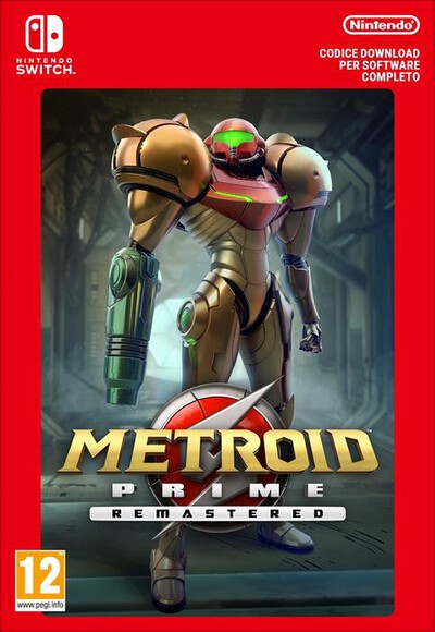NINTENDO - METROID PRIME REMASTERED - CODICE DOWNLOAD
