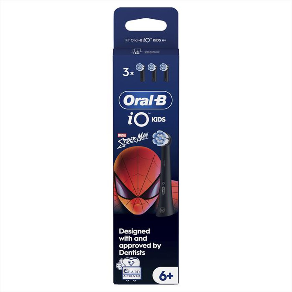 Immagine del prodotto ORAL-B - Testine ricambio IO RB SBKF-3 FBNLSENE SPIDER BOX-NERO